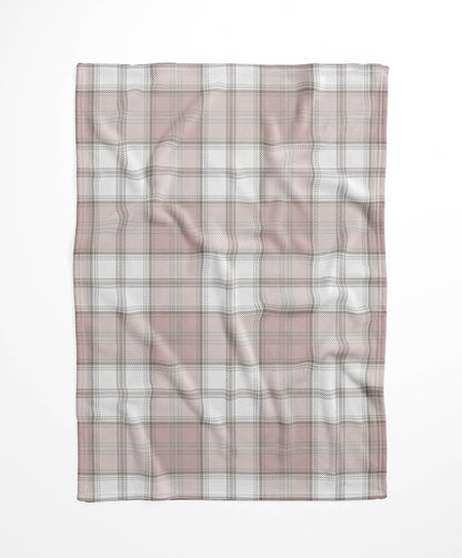 Bully Plaid Velveteen Fleece Blanket