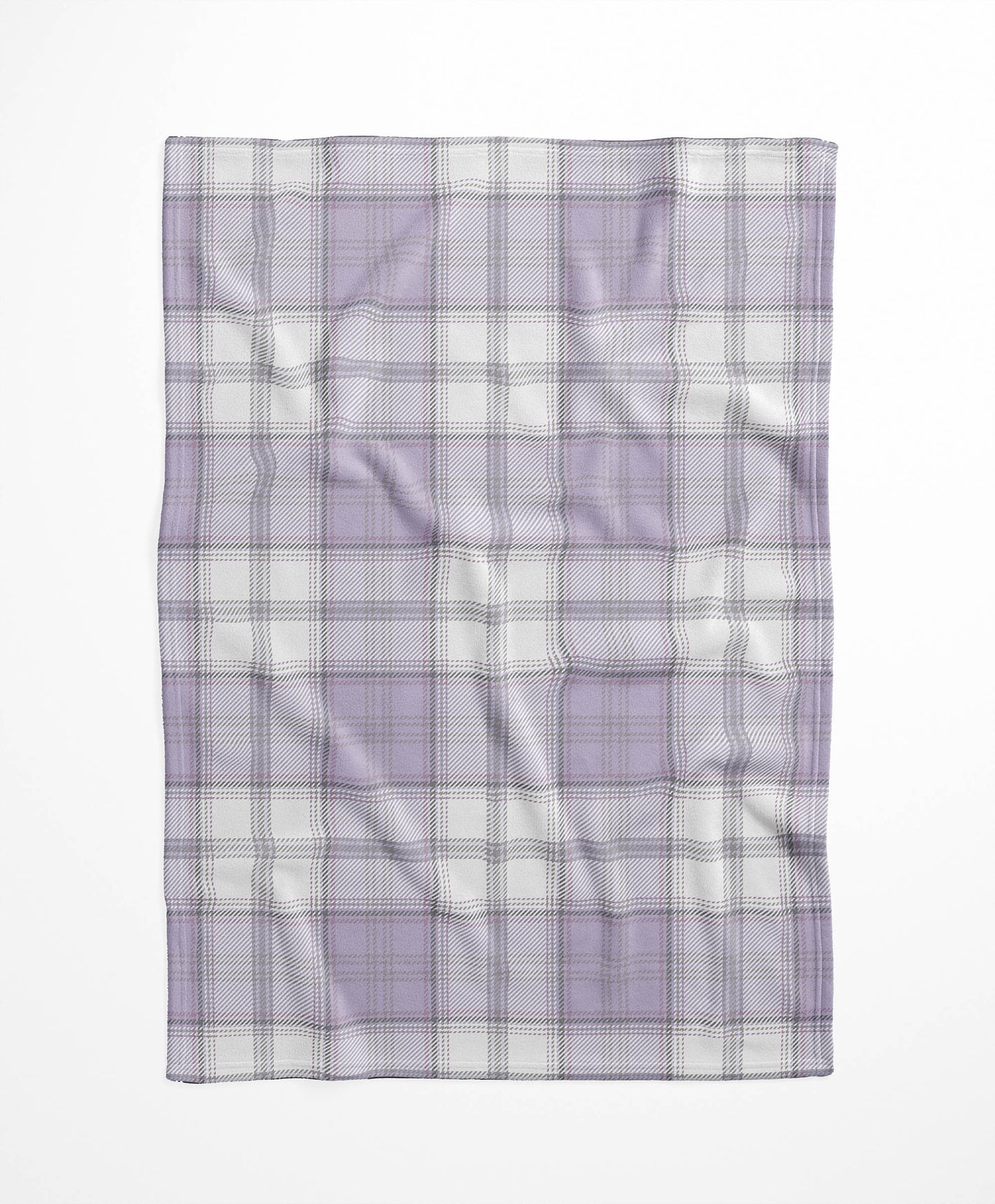 Bully Plaid Velveteen Fleece Blanket