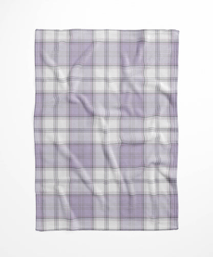 Bully Plaid Velveteen Fleece Blanket