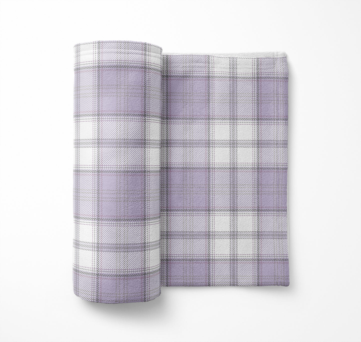 Bully Plaid Velveteen Fleece Blanket