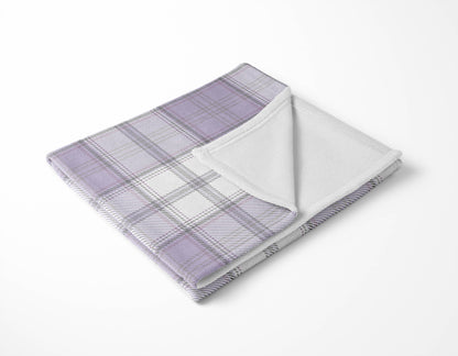 Bully Plaid Velveteen Fleece Blanket
