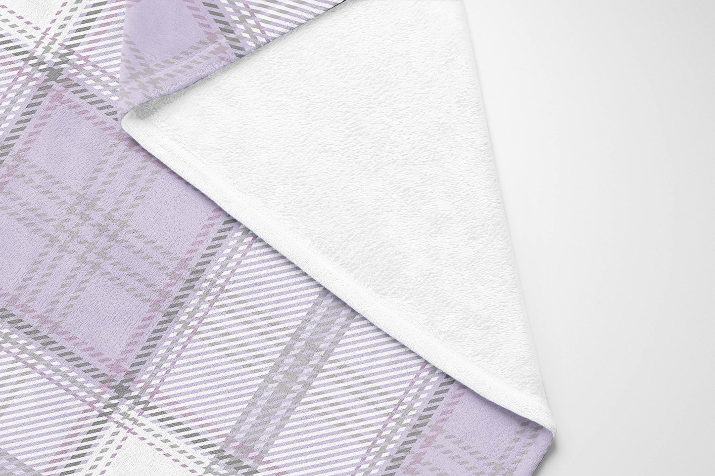 Bully Plaid Velveteen Fleece Blanket