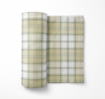 Bully Plaid Velveteen Fleece Blanket