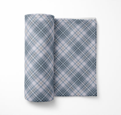 Chinny Tartan Velveteen Fleece Blanket