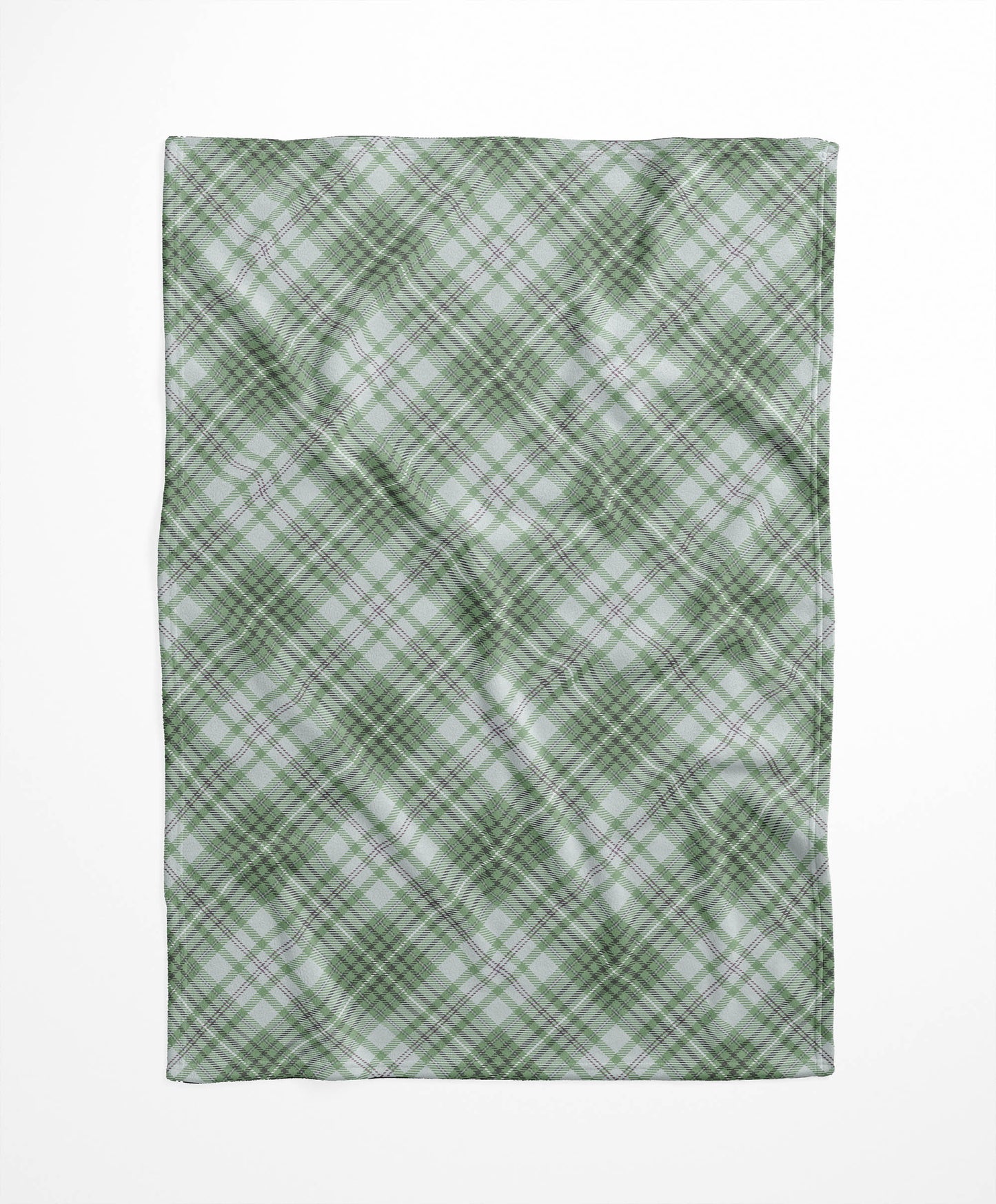 Chinny Tartan Velveteen Fleece Blanket