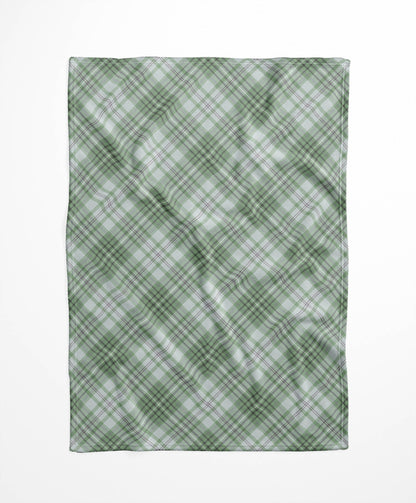 Chinny Tartan Velveteen Fleece Blanket
