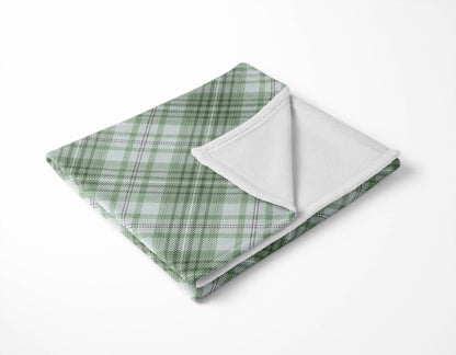 Chinny Tartan Velveteen Fleece Blanket