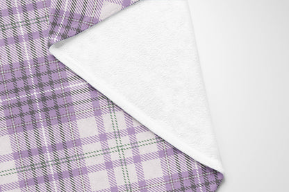 Chinny Tartan Velveteen Fleece Blanket