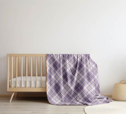 Chinny Tartan Velveteen Fleece Blanket