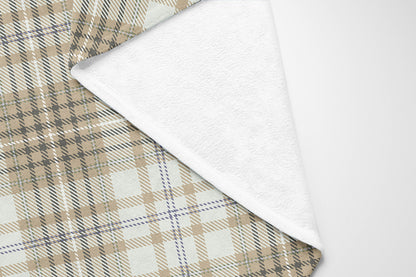 Chinny Tartan Velveteen Fleece Blanket