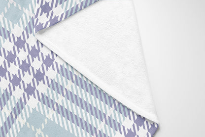 Christopher Plaid Velveteen Fleece Blanket