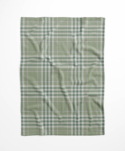 Christopher Plaid Velveteen Fleece Blanket