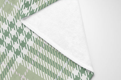 Christopher Plaid Velveteen Fleece Blanket