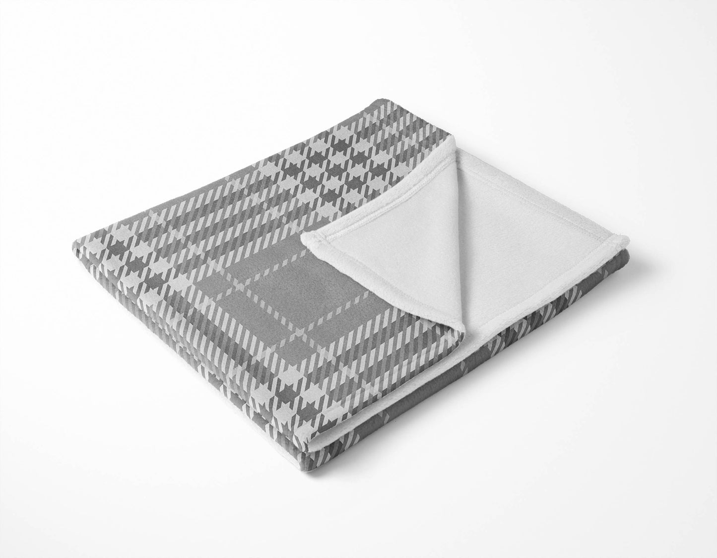 Christopher Plaid Velveteen Fleece Blanket