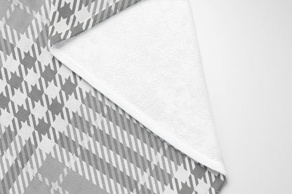 Christopher Plaid Velveteen Fleece Blanket