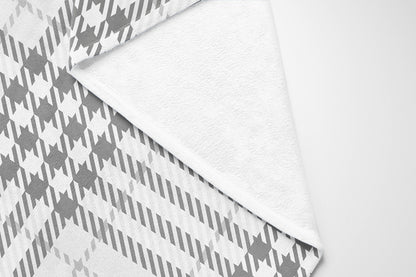 Christopher Plaid Velveteen Fleece Blanket