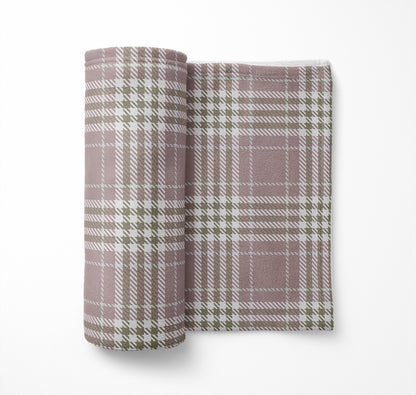 Christopher Plaid Velveteen Fleece Blanket