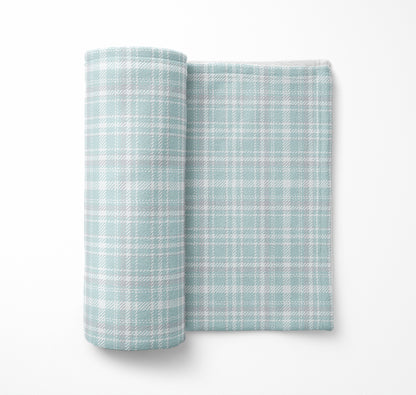 Rocky Tartan Velveteen Fleece Blanket