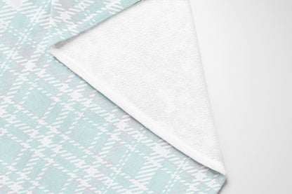 Rocky Tartan Velveteen Fleece Blanket