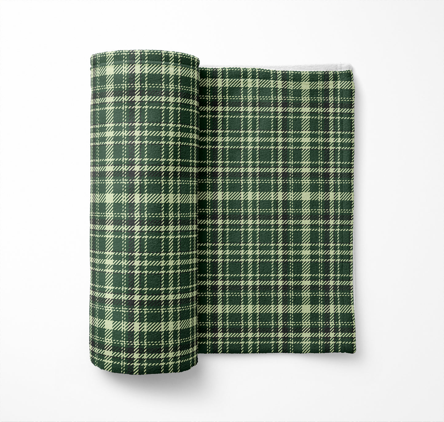 Rocky Tartan Velveteen Fleece Blanket
