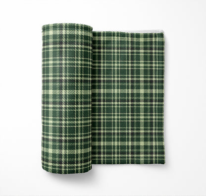 Rocky Tartan Velveteen Fleece Blanket