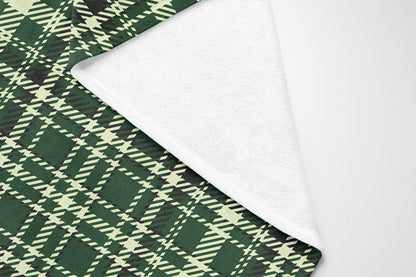 Rocky Tartan Velveteen Fleece Blanket