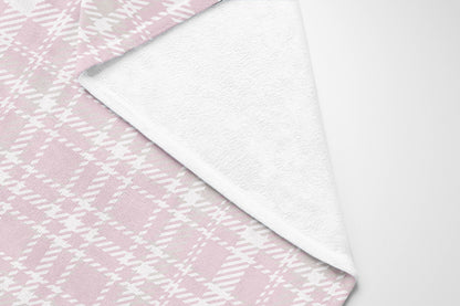 Rocky Tartan Velveteen Fleece Blanket