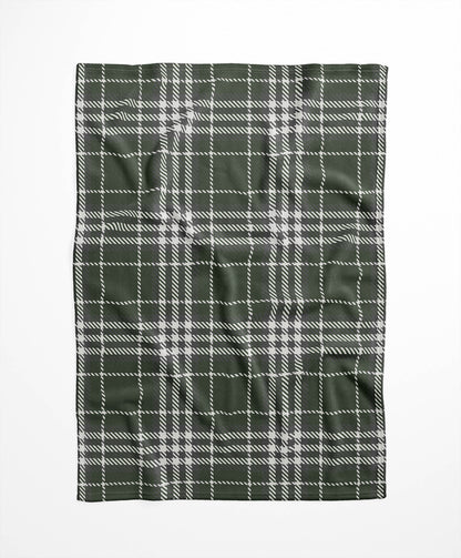 Christopher Plaid Velveteen Fleece Blanket