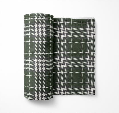 Christopher Plaid Velveteen Fleece Blanket
