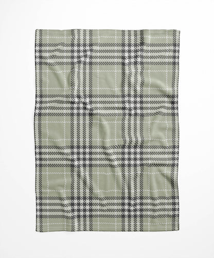 Christopher Plaid Velveteen Fleece Blanket
