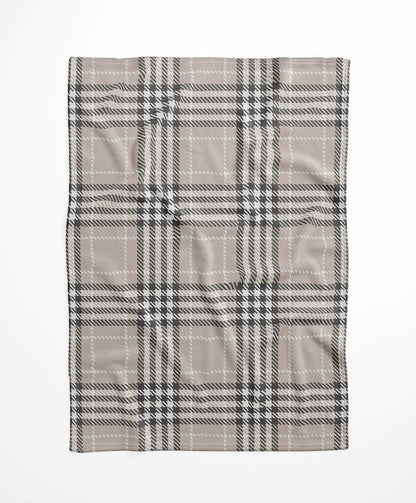 Christopher Plaid Velveteen Fleece Blanket