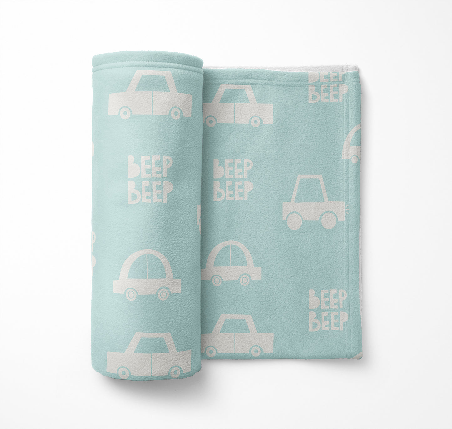 Beep Velveteen Fleece Blanket