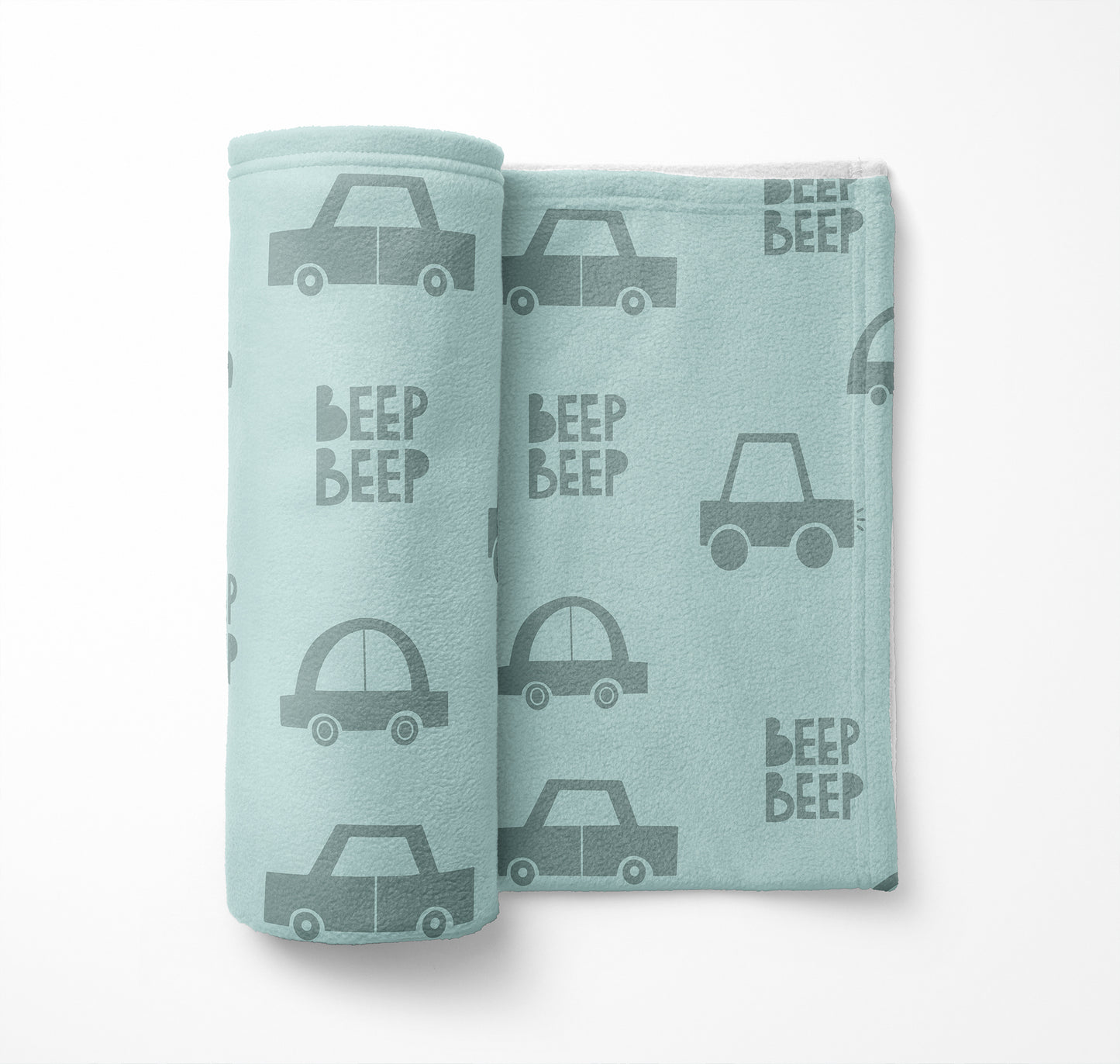 Beep Velveteen Fleece Blanket