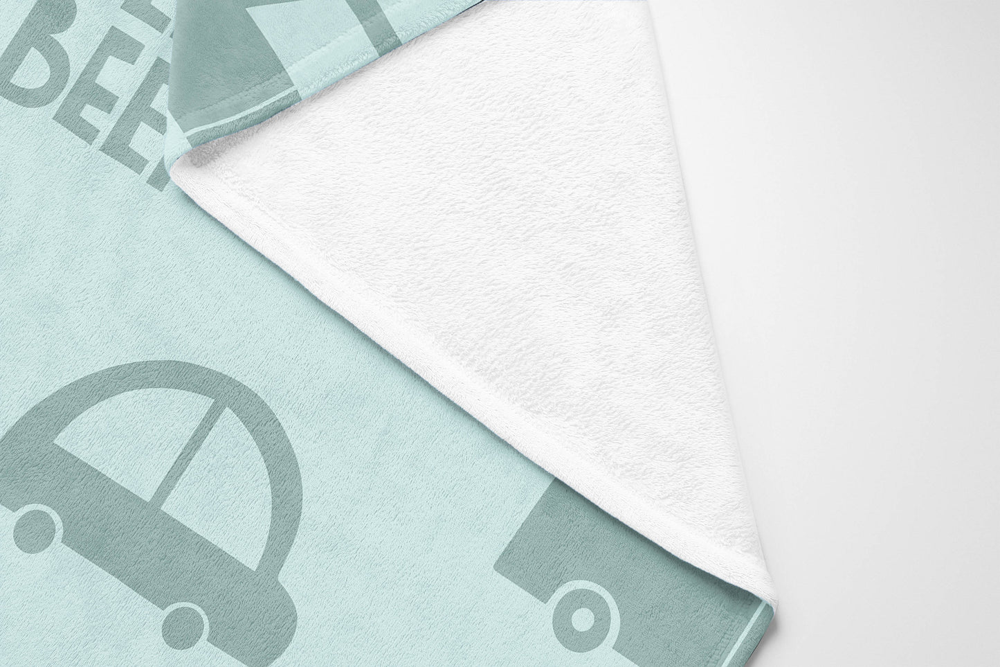 Beep Velveteen Fleece Blanket