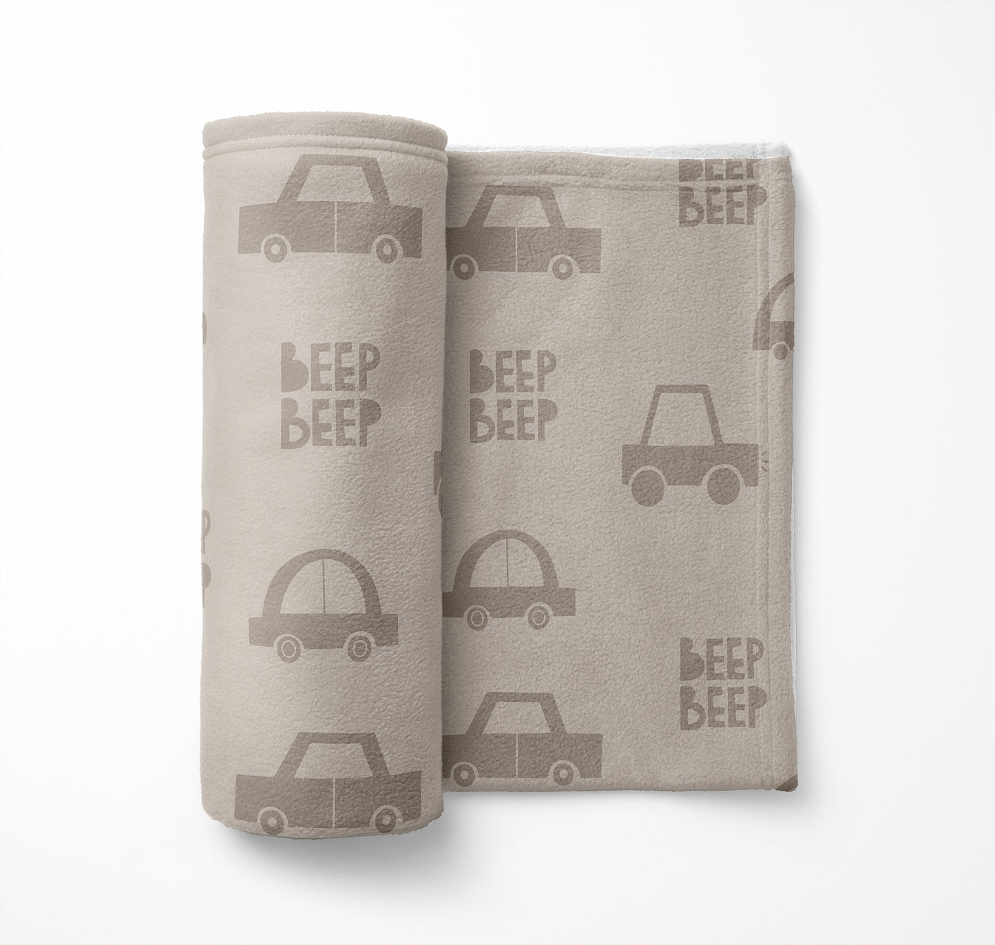 Beep Velveteen Fleece Blanket