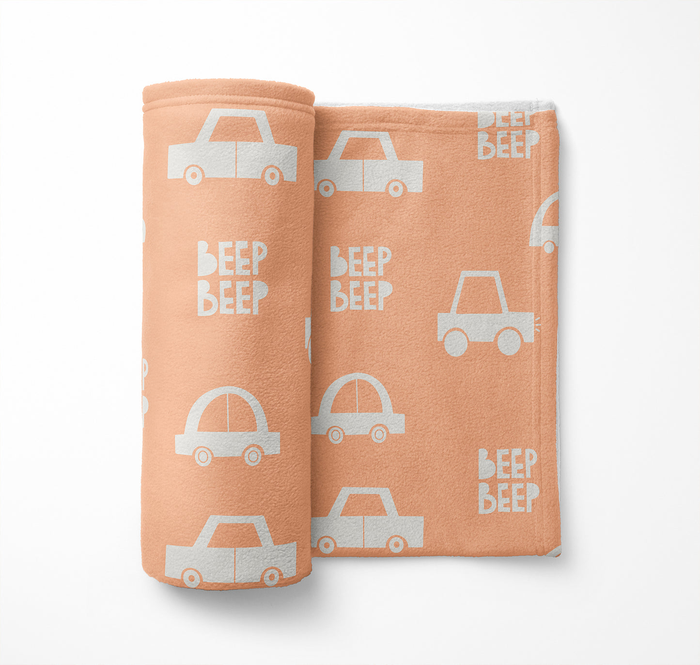 Beep Velveteen Fleece Blanket