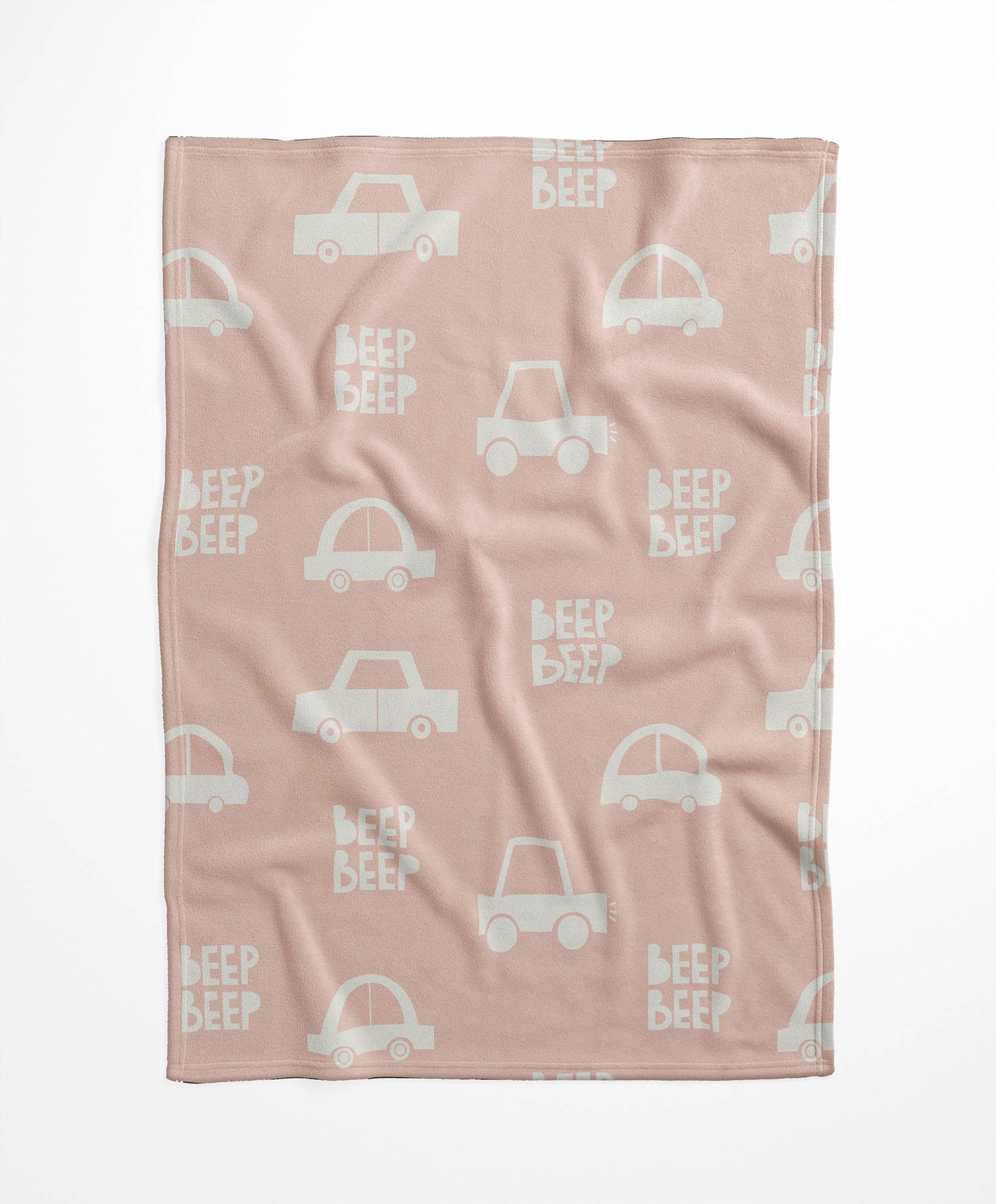 Beep Velveteen Fleece Blanket