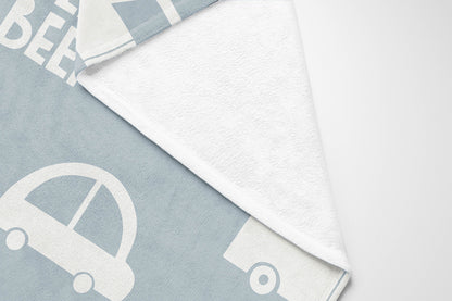 Beep Velveteen Fleece Blanket