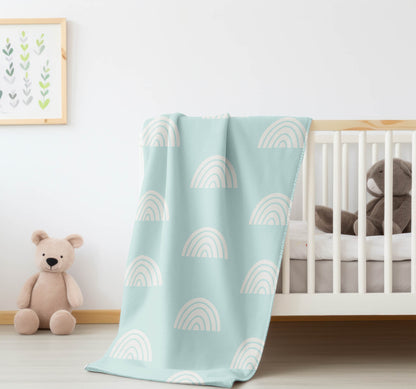 Bows Velveteen Fleece Blanket