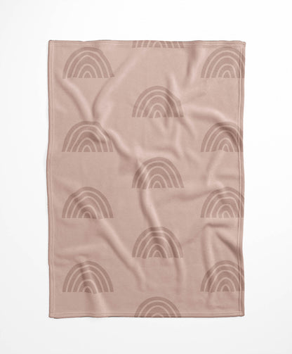 Bows Velveteen Fleece Blanket