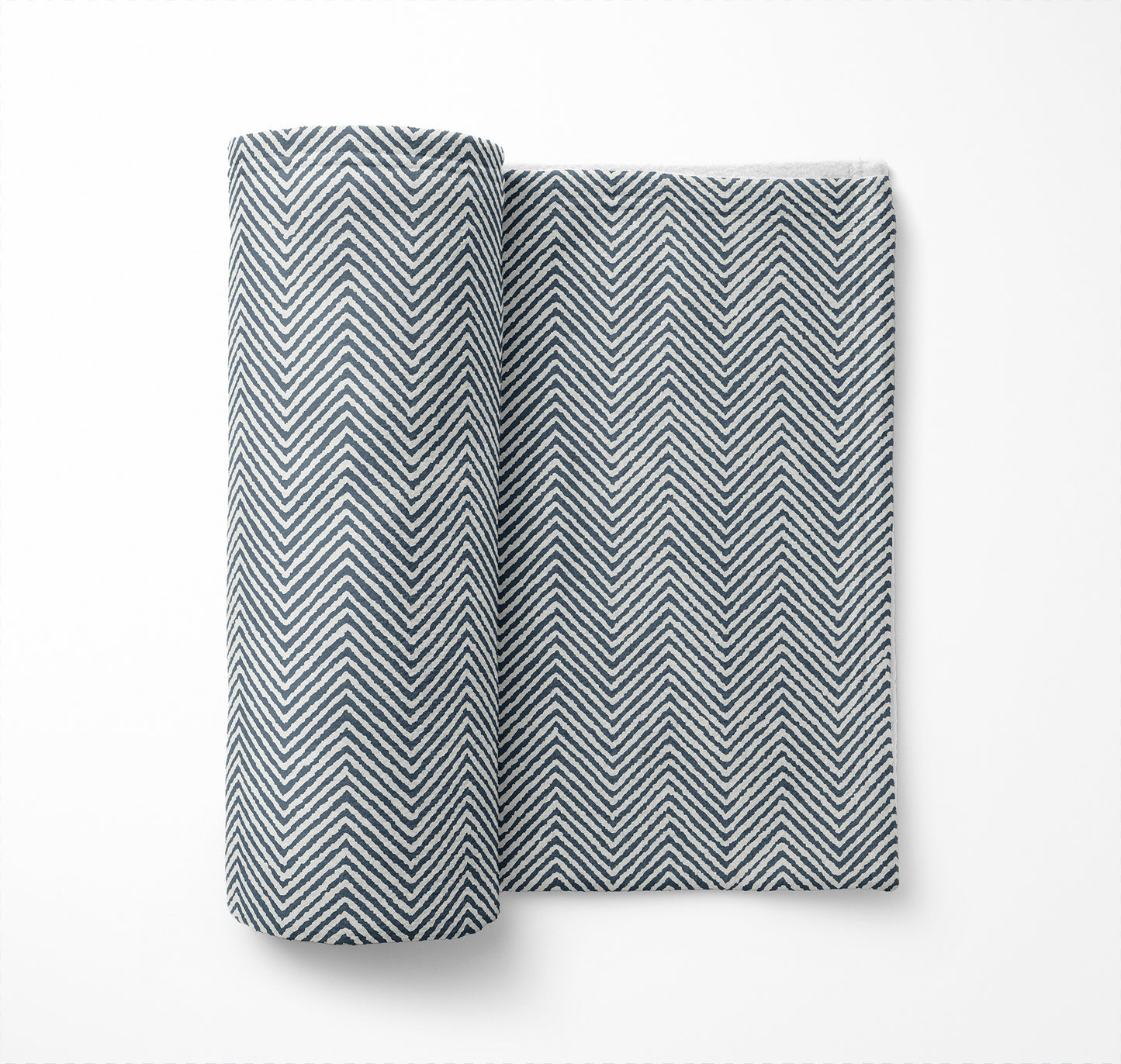 Chevron Groove Velveteen Fleece Blanket