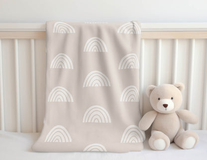 Bows Velveteen Fleece Blanket