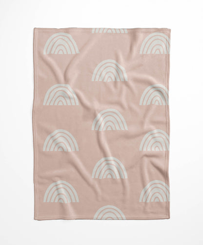 Bows Velveteen Fleece Blanket