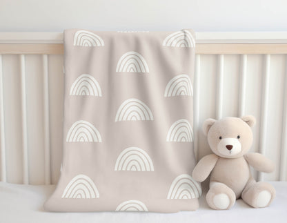 Bows Velveteen Fleece Blanket