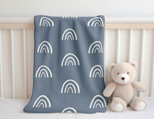 Plain Bows Velveteen Fleece Blanket