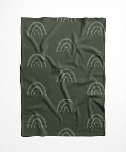 Plain Bows Velveteen Fleece Blanket