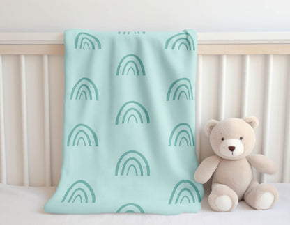 Plain Bows Velveteen Fleece Blanket