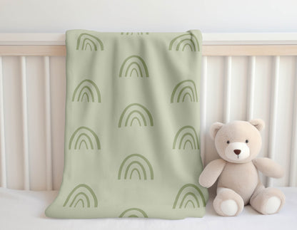 Plain Bows Velveteen Fleece Blanket