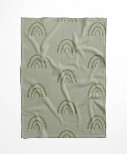 Plain Bows Velveteen Fleece Blanket
