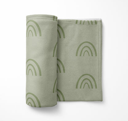 Plain Bows Velveteen Fleece Blanket